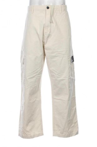 Herrenhose Calvin Klein Jeans, Größe XL, Farbe Ecru, Preis 18,99 €