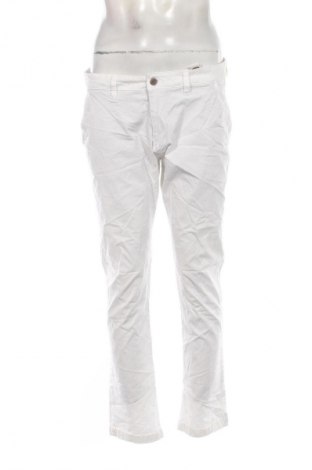 Ανδρικό παντελόνι Cotton&silk, Μέγεθος L, Χρώμα Λευκό, Τιμή 24,99 €