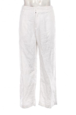 Ανδρικό παντελόνι H&M L.O.G.G., Μέγεθος M, Χρώμα Λευκό, Τιμή 20,02 €