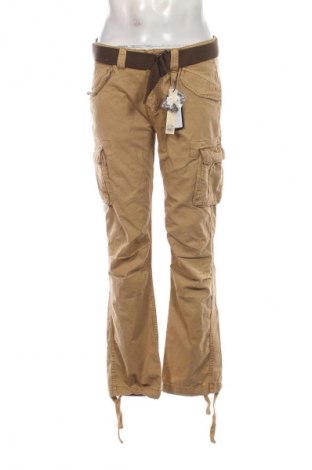 Herrenhose Schott, Größe L, Farbe Beige, Preis 132,99 €