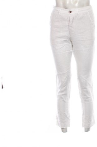 Pantaloni de bărbați Zara, Mărime S, Culoare Alb, Preț 160,16 Lei