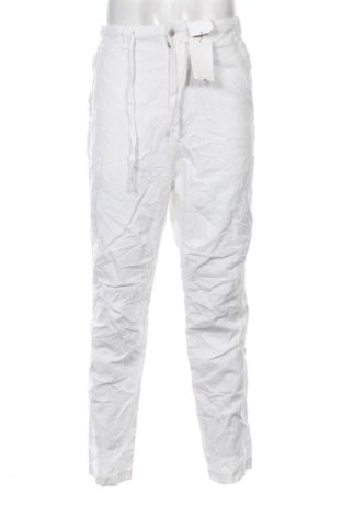 Ανδρικό παντελόνι Zara Man, Μέγεθος XL, Χρώμα Λευκό, Τιμή 36,99 €