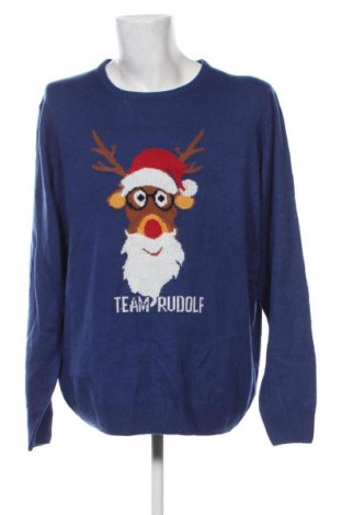 Herrenpullover Angelo Litrico, Größe 3XL, Farbe Blau, Preis 24,99 €