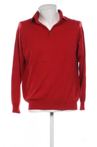 Herrenpullover Christian Berg, Größe L, Farbe Rot, Preis 23,99 €