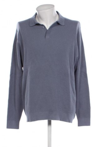 Herrenpullover F&F, Größe XXL, Farbe Blau, Preis 10,53 €