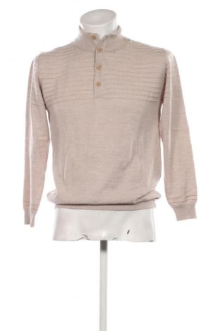 Herrenpullover Marco Donati, Größe M, Farbe Beige, Preis € 60,99