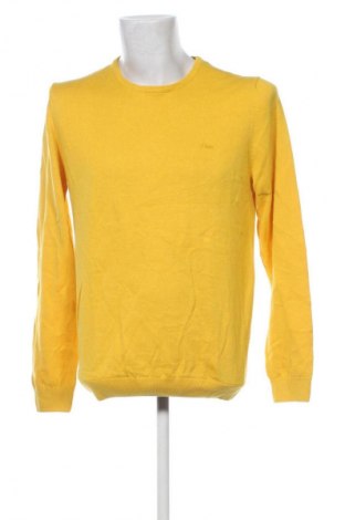 Herrenpullover S.Oliver, Größe L, Farbe Gelb, Preis 27,99 €