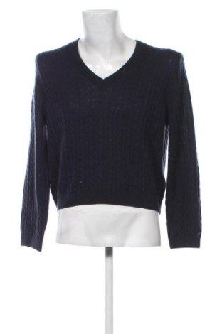 Pulover de bărbați Tommy Hilfiger, Mărime L, Culoare Albastru, Preț 854,99 Lei