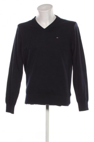 Herrenpullover Tommy Hilfiger, Größe L, Farbe Blau, Preis 75,99 €