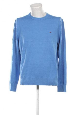 Herrenpullover Tommy Hilfiger, Größe L, Farbe Blau, Preis 55,99 €