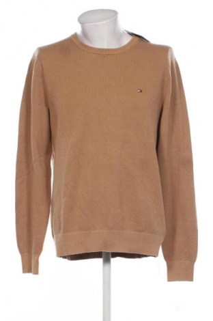 Pulover de bărbați Tommy Hilfiger, Mărime L, Culoare Maro, Preț 362,99 Lei