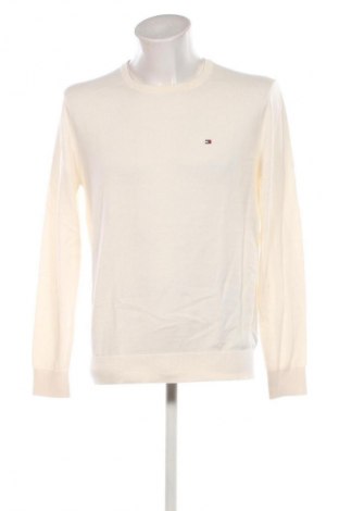 Herrenpullover Tommy Hilfiger, Größe L, Farbe Ecru, Preis 117,99 €