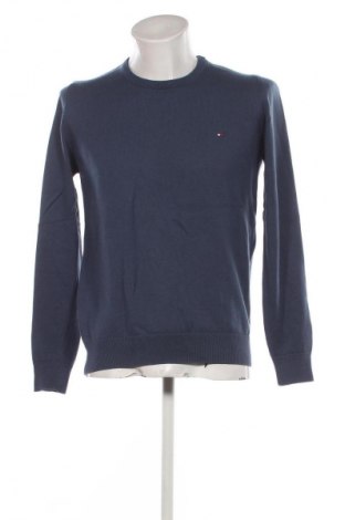 Herrenpullover Tommy Hilfiger, Größe M, Farbe Blau, Preis 45,52 €