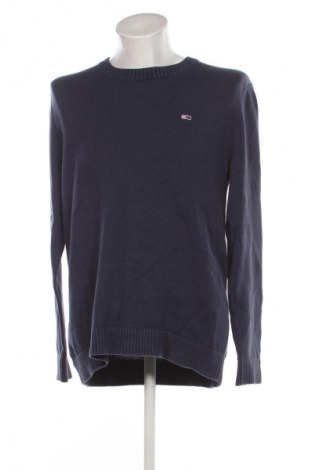 Pulover de bărbați Tommy Jeans, Mărime XL, Culoare Albastru, Preț 303,99 Lei
