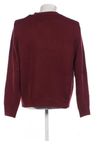 Herrenpullover Tommy Jeans, Größe M, Farbe Rot, Preis 71,99 €