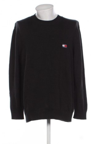 Pulover de bărbați Tommy Jeans, Mărime XL, Culoare Negru, Preț 362,99 Lei