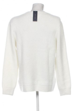 Herrenpullover Tommy Jeans, Größe M, Farbe Weiß, Preis 89,99 €