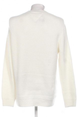 Pulover de bărbați Tommy Jeans, Mărime M, Culoare Alb, Preț 186,99 Lei
