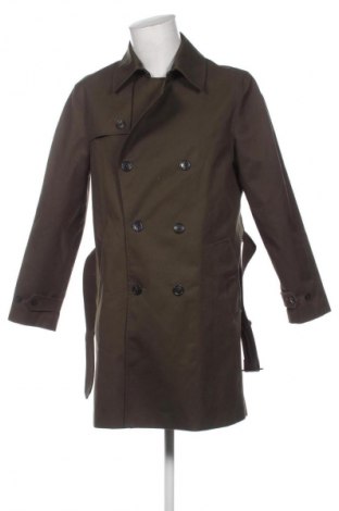 Herren Regenmantel Mango, Größe M, Farbe Grün, Preis 52,69 €