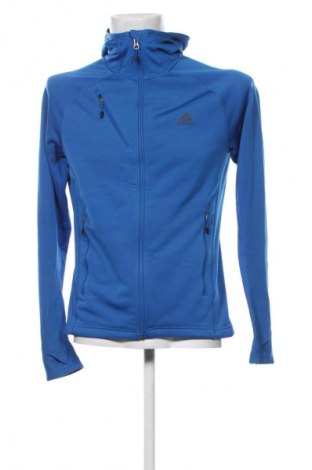 Herren Sweatshirt Adidas, Größe M, Farbe Blau, Preis 34,99 €