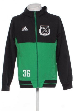 Herren Sweatshirt Adidas, Größe M, Farbe Schwarz, Preis 15,99 €
