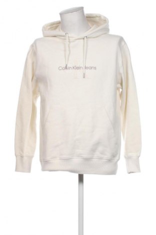 Мъжки суичър Calvin Klein Jeans, Размер L, Цвят Екрю, Цена 167,99 лв.