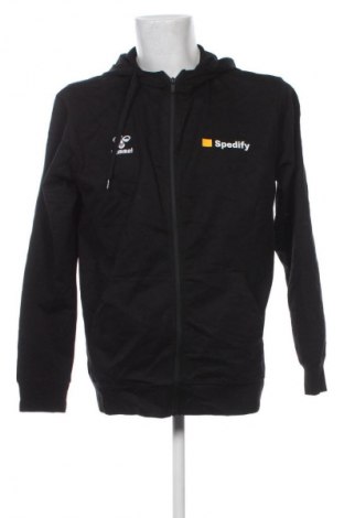 Ανδρικό φούτερ Hummel, Μέγεθος XL, Χρώμα Μαύρο, Τιμή 59,99 €