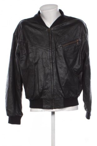 Herren Lederjacke C&A, Größe L, Farbe Schwarz, Preis 29,99 €