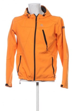 Herren Fleecejacke Icepeak, Größe L, Farbe Orange, Preis 18,99 €
