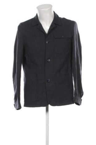 Мъжко сако Massimo Dutti, Размер M, Цвят Син, Цена 102,98 лв.