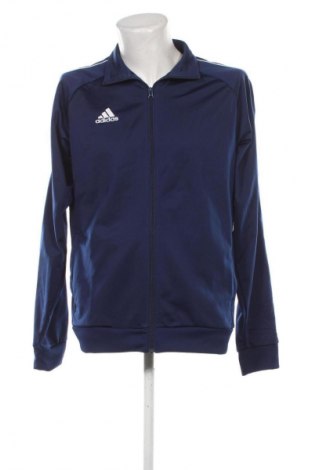 Ανδρική αθλητική ζακέτα Adidas, Μέγεθος L, Χρώμα Μπλέ, Τιμή 12,99 €