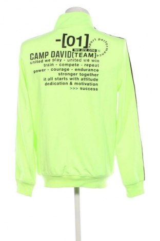 Bluză trening de bărbați Camp David, Mărime L, Culoare Verde, Preț 142,99 Lei