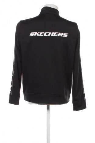 Herren Sportoberteil Skechers, Größe M, Farbe Schwarz, Preis 11,99 €
