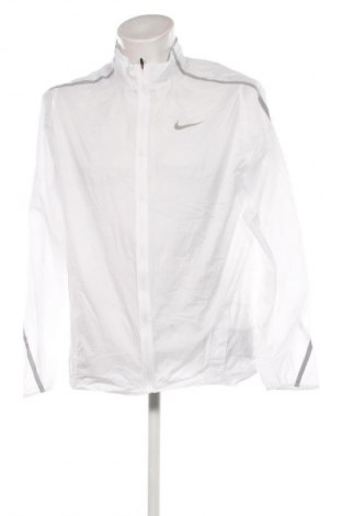 Herrenjacke Nike, Größe L, Farbe Weiß, Preis € 24,99