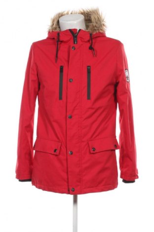 Herrenjacke Threadbare, Größe S, Farbe Rot, Preis 37,99 €