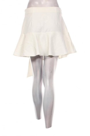 Fustă-pantalon Zara, Mărime L, Culoare Alb, Preț 65,99 Lei