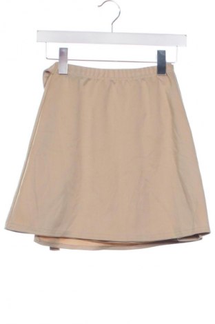 Szoknya Boohoo, Méret XS, Szín Bézs, Ár 3 739 Ft