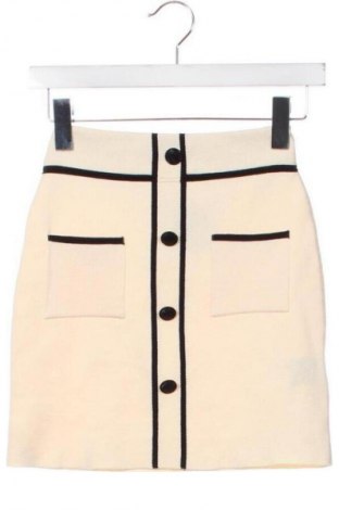 Fustă H&M, Mărime XS, Culoare Ecru, Preț 81,58 Lei