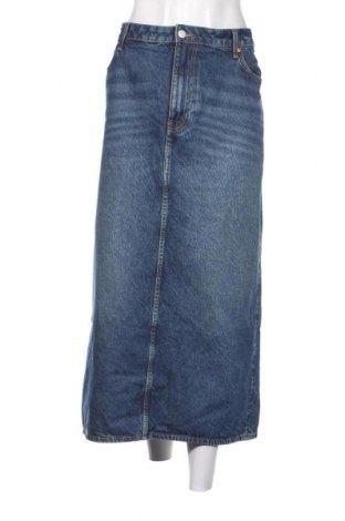 Fustă H&M, Mărime XXL, Culoare Albastru, Preț 76,32 Lei