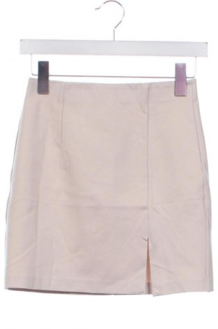 Φούστα Stradivarius, Μέγεθος XS, Χρώμα  Μπέζ, Τιμή 12,99 €