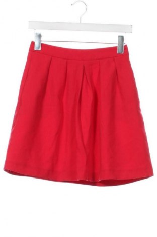 Φούστα Stradivarius, Μέγεθος XS, Χρώμα Κόκκινο, Τιμή 9,72 €