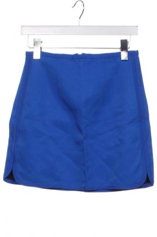 Fustă Zara, Mărime XS, Culoare Albastru, Preț 52,63 Lei