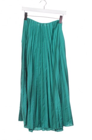 Fustă Zara, Mărime XS, Culoare Verde, Preț 93,99 Lei