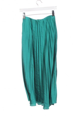 Fustă Zara, Mărime XS, Culoare Verde, Preț 93,99 Lei