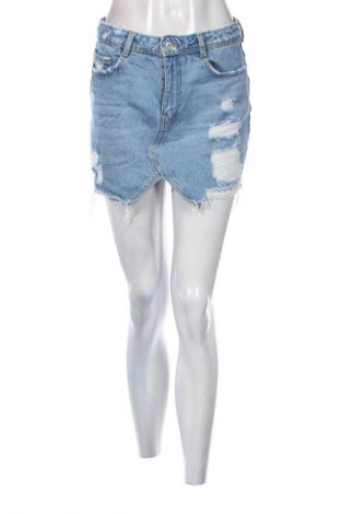 Fustă Zara Trafaluc, Mărime S, Culoare Albastru, Preț 80,99 Lei