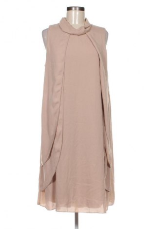 Sukienka Alba Moda, Rozmiar L, Kolor Beżowy, Cena 120,99 zł