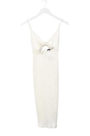 Rochie Bershka, Mărime XS, Culoare Alb, Preț 76,32 Lei