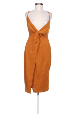 Šaty  Bershka, Velikost S, Barva Hnědá, Cena  366,00 Kč