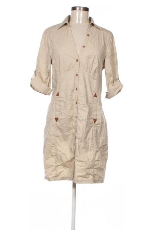 Kleid Gina Tricot, Größe L, Farbe Beige, Preis € 33,99