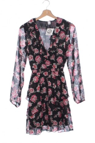 Рокля H&M Divided, Размер XXS, Цвят Многоцветен, Цена 29,99 лв.